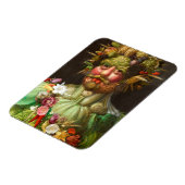 The Four Seasons: Vertumnus - Giuseppe Arcimboldo Magneet (Linkerzijde)