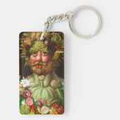 The Four Seasons: Vertumnus - Giuseppe Arcimboldo Sleutelhanger (achterkant)