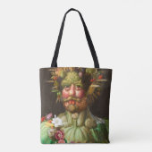 The Four Seasons: Vertumnus - Giuseppe Arcimboldo Tote Bag (Achterkant)