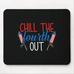 The Fourth Out Vuurwerk Usa Us 4th Of July Patrio Muismat