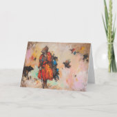 The fox and the wolf. kaart (Voorkant)