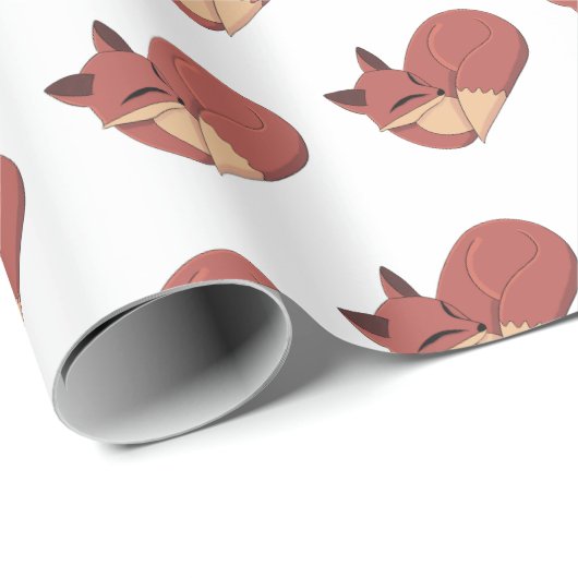 The Fox Cadeaupapier (Rol Hoek)