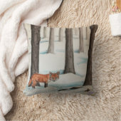 "The Fox in the Snow" kussen (Deken)