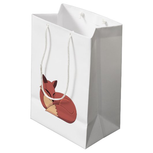 The Fox Medium Cadeauzakje (Achterkant Gekanteld)