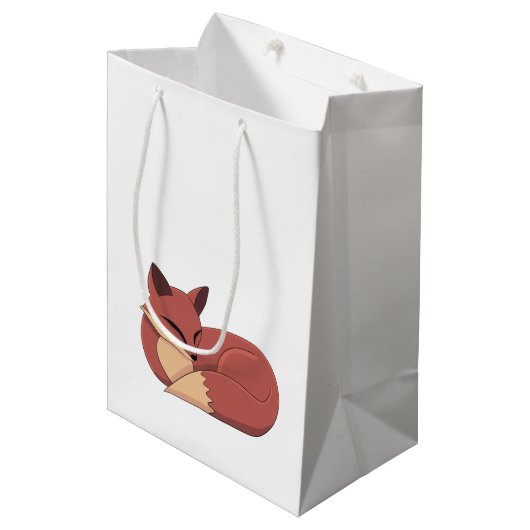 The Fox Medium Cadeauzakje (Voorkant Gekanteld)