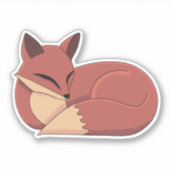 The Fox Sticker (Voorkant)