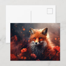 The Fox with Shining Stars:
