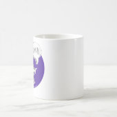 The Fox *Yawn* -Mug purple- Koffiemok (Center)
