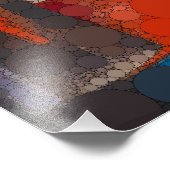 The Foxes, Infinity Stippen van After Franz Marc Foto Afdruk (Hoek)