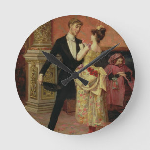 The Foyer of the Lyceum Theater (olie op doek) Ronde Klok