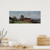 The Francois Ier Tower at le Havre, 1852 Poster (Keuken)