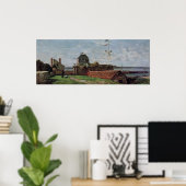 The Francois Ier Tower at le Havre, 1852 Poster (Thuiskantoor)