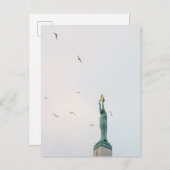 The Freedom Monument in Riga, Latvia Briefkaart (Voorkant / Achterkant)