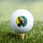 The French Bulldog - Composition 001 Golfballen (Insitu Shirt)