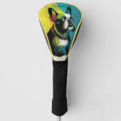 The French Bulldog - Composition 001 Golfheadcover (Voorkant)