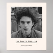 The French Dispatch Wes Anderson Timoth Chalamet Poster (Voorkant)