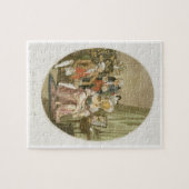 The French Dressing Room, gegraveerd door P.W. Tom Legpuzzel (Horizontaal)