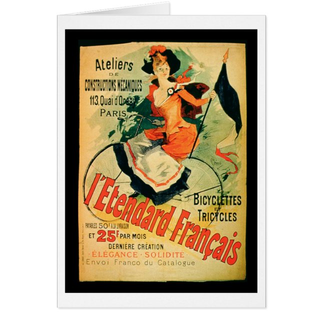 "The French Standard", adverteren het poster de "A (Voorkant)