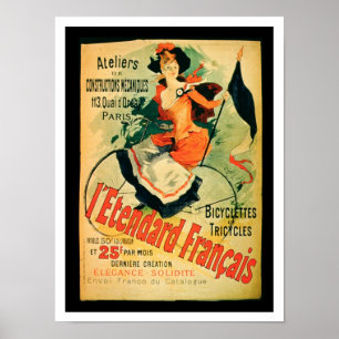 "The French Standard", adverteren het poster de "A