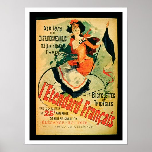 "The French Standard", adverteren het poster de "A (Voorkant)