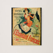 "The French Standard", adverteren het poster de "A Legpuzzel (Verticaal)