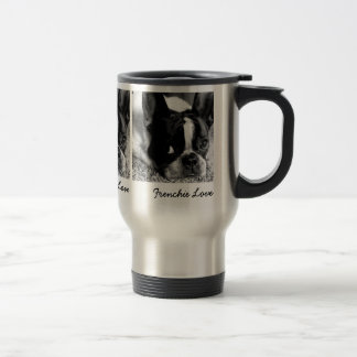 The Frenchie Love Travel Mug Reisbeker