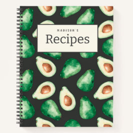 The Fresh Avocado Recipe Journal Notitieboek