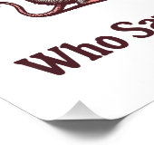 The Friendly Elephant and Mouse Perfect Poster (Hoek)