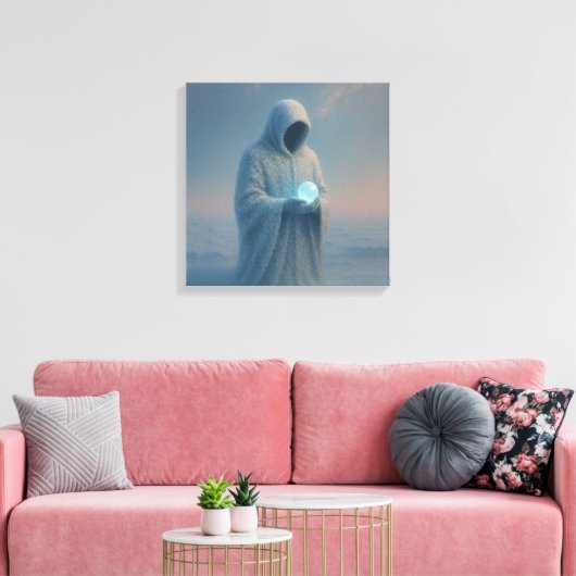 The Frost Keeper Canvas Print (Insitu (Woonkamer))