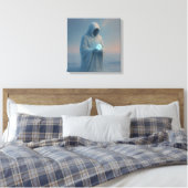 The Frost Keeper Canvas Print (Insitu (Slaapkamer))