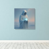 The Frost Keeper Canvasprint Canvas Afdruk (Insitu (Houten vloer))