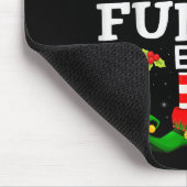 The Funny Elf Christmas Family Matching Pajama Muismat (Hoek)