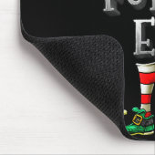 The Funny Elf Shirt Matching Family Funny Christma Muismat (Hoek)