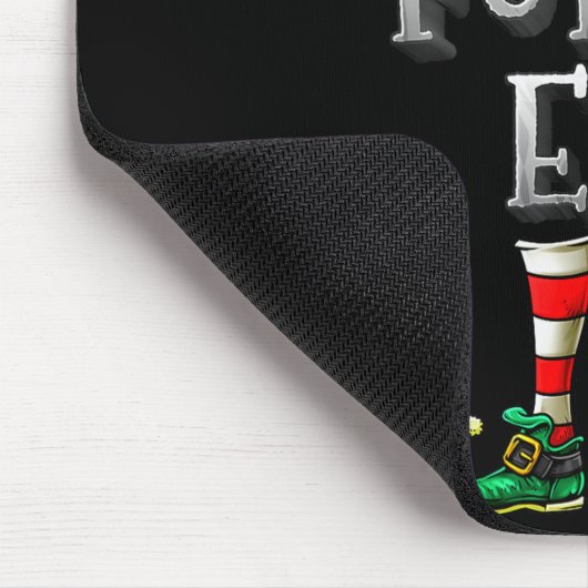 The Funny Elf Shirt Matching Family Funny Christma Muismat (Hoek)