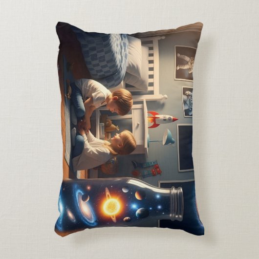 The Future Belongs to Us! & Panda Doughnut Pillow Accent Kussen (Voorkant(Verticaal))