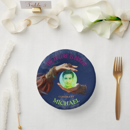 The Future Is Bright Fortune Teller Graduation Papieren Kommen (Huwelijk)