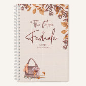 The Future Is Female Personalized Notebook Notitieboek (Voorkant)