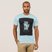 The Future Motiverende Dove Heren Jersey T-Shirt (Voorkant volledig)