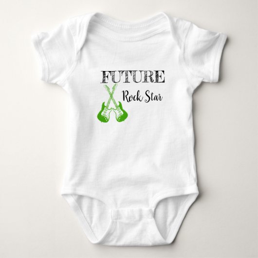 The Future of Rock and Roll Baby Bodysuit (Voorkant)
