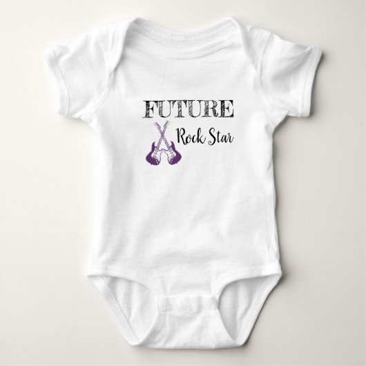 The Future of Rock and Roll Baby Bodysuit (Voorkant)