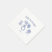 The future wife paper napkin servet (Hoek)