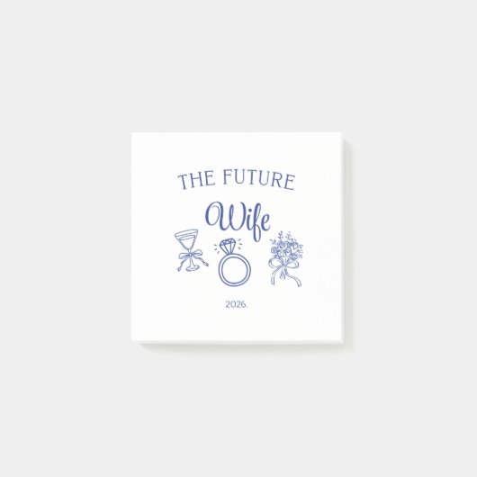 The Future Wife  Post-it® Notes (Voorkant)
