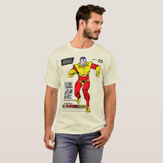 -The FUTUTREMAN- Comic T-Shirt (Voorkant volledig)
