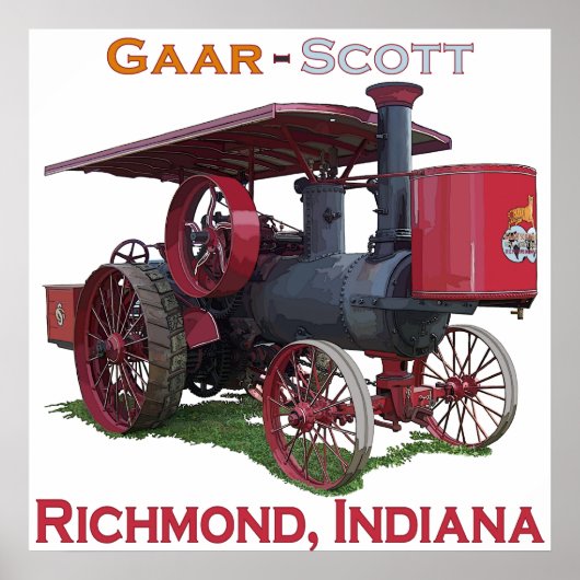 The Gaar-Scott Poster (Voorkant)