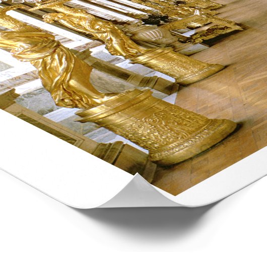 The Galerie des Glaces (Hall of Mirrors) 1678 (pho Poster (Hoek)