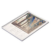 The Gallery of Psyche at the Villa Farnesina, Rome Notitieboek (Linkerzijde)