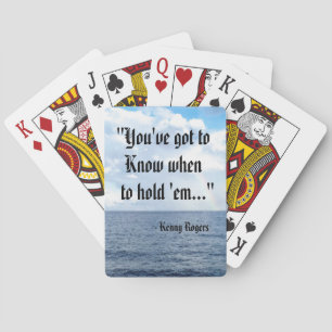 "The Gambler" Pokerkaarten