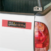 The*gameHERs Horizontal Logo Bumpersticker (Op Truck)