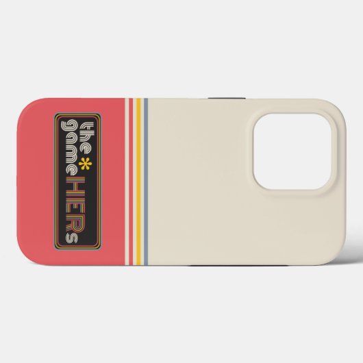 The*gameHERs Horizontal Logo Case-Mate iPhone Case (Achterkant (horizontaal))