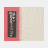 The*gameHERs Horizontal Logo Fleece Deken (Voorkant (Horizontaal))